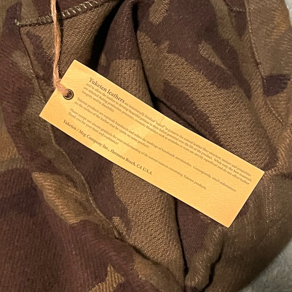 Yuketen Fleece Dust Boot Carry Bag Camo new Drawstring - Picture 6 of 8